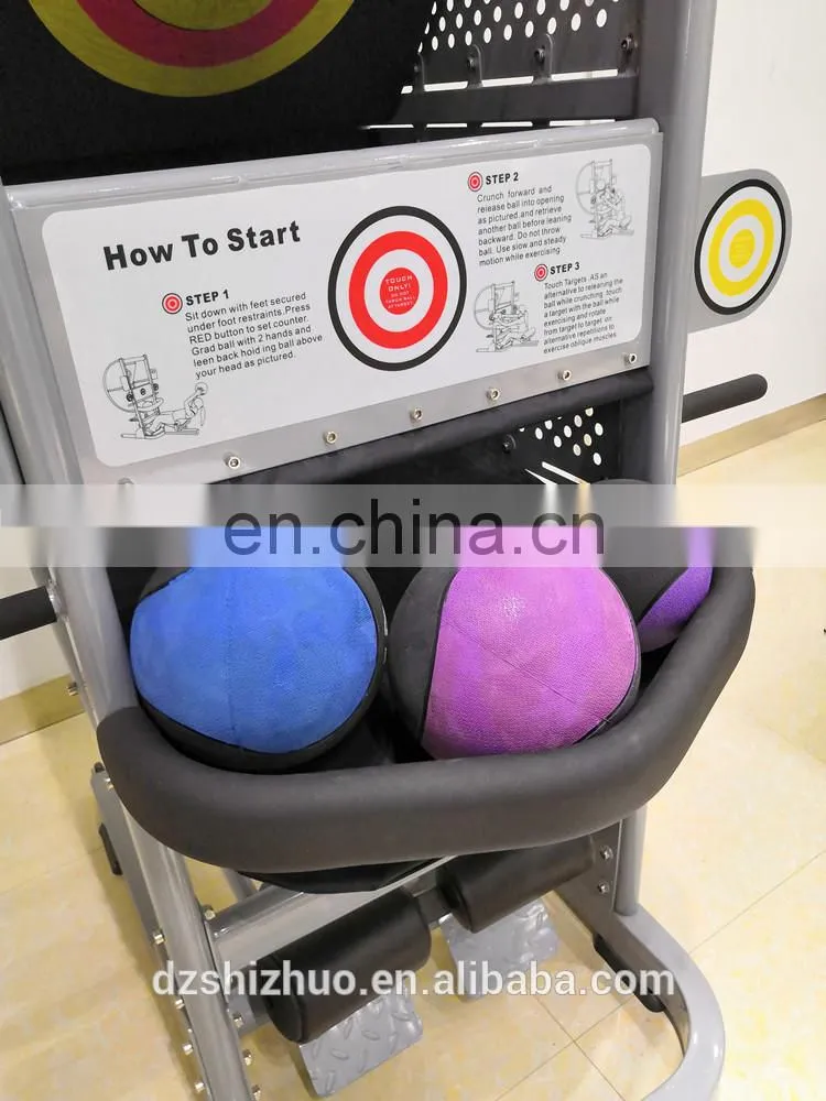 Hot sales abdominal exercise gym fitness equipment shooting machine BW812