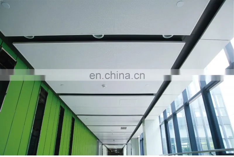 Perforated Particle Board Aluminum Baffle Ceiling