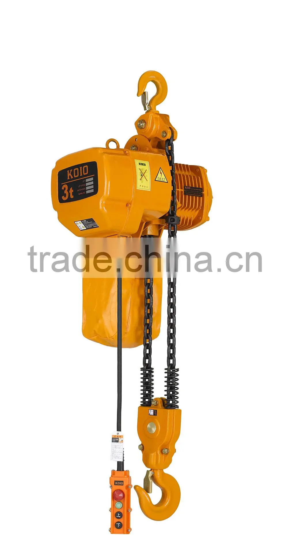 1.5ton new machinery used electric chain hoist