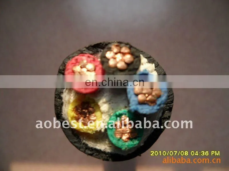 Cu conductor pvc insulated power cable
