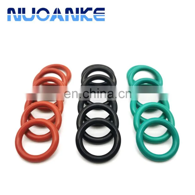 High Temperature Resistance FKM Fluorous O-Ring Seal Green/Brown/Black FPM ORing FKM Rubber O Ring FKM