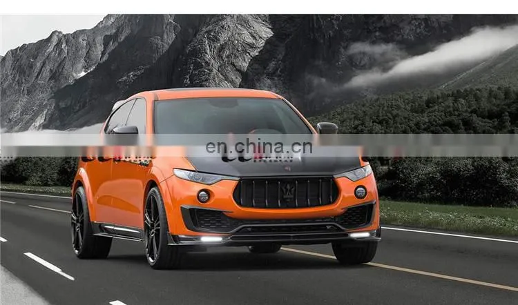 carbon fiber front lip body kit for Maserati Levante Auto Parts