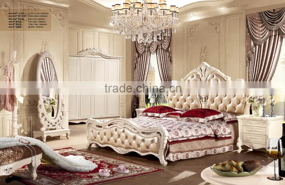 antique reproduction french furniture-French classic bed-french provincial bed
