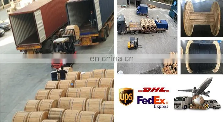 Fibra Optica Adss Double Jacket PE Sheath 80 Meters Span OD 11.6MM 5KN RTS 12 Core B1 ADSS Fiber Optic Cable