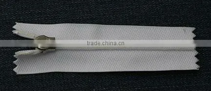 no.4 close-end jacquard tape invisible zipper