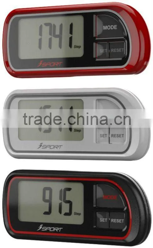 Hot Selling Free pedometer step calorie walking meter