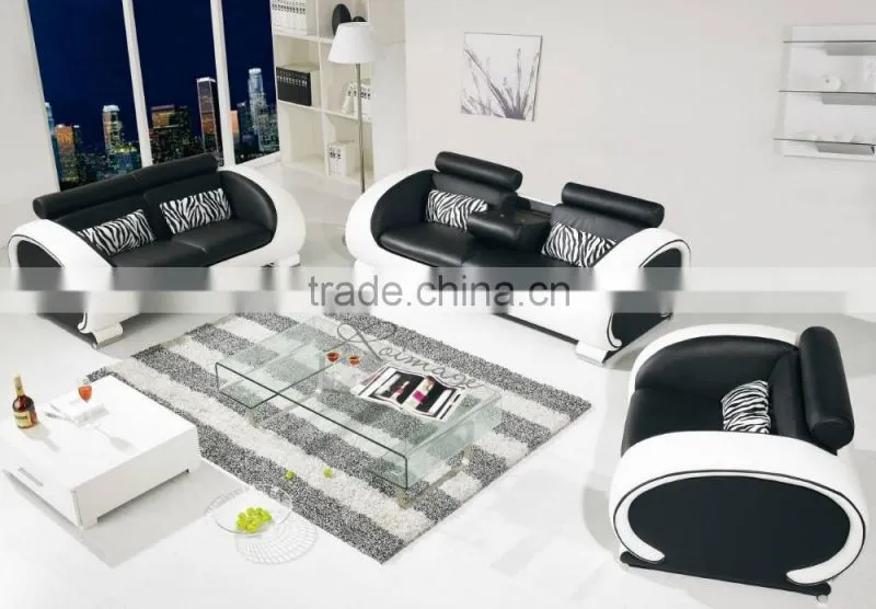 Space Saving Leather Sofa For Sale