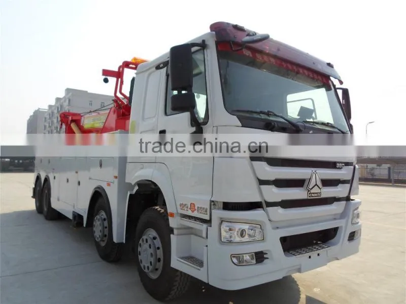 50t HOWO 8x4 wrecker truck with best price for sale 008615826750255 (Whatsapp)