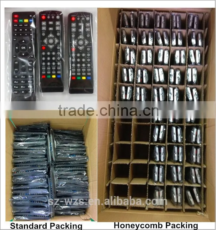 2015 new LED/LCD and STB remote control with 25 learning keys