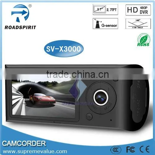 2CH+GPS car alarm with camera