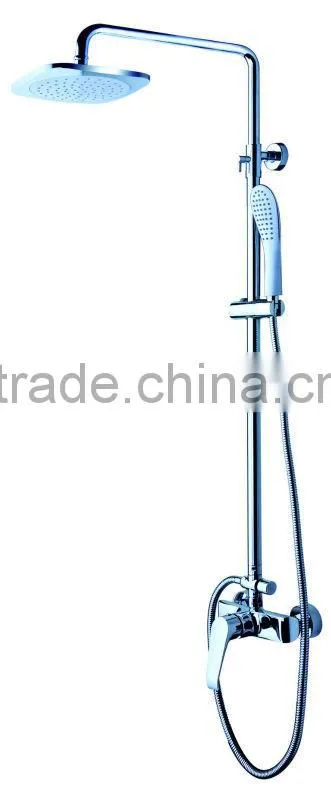 6804 Fashion High Quality Series Brass Cold and Hot Water Polished Chrome Bathroom Faucet with Single Lever
