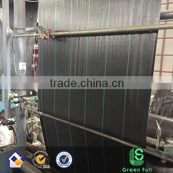 60g-170g virgin PP woven agricultural weed control mat