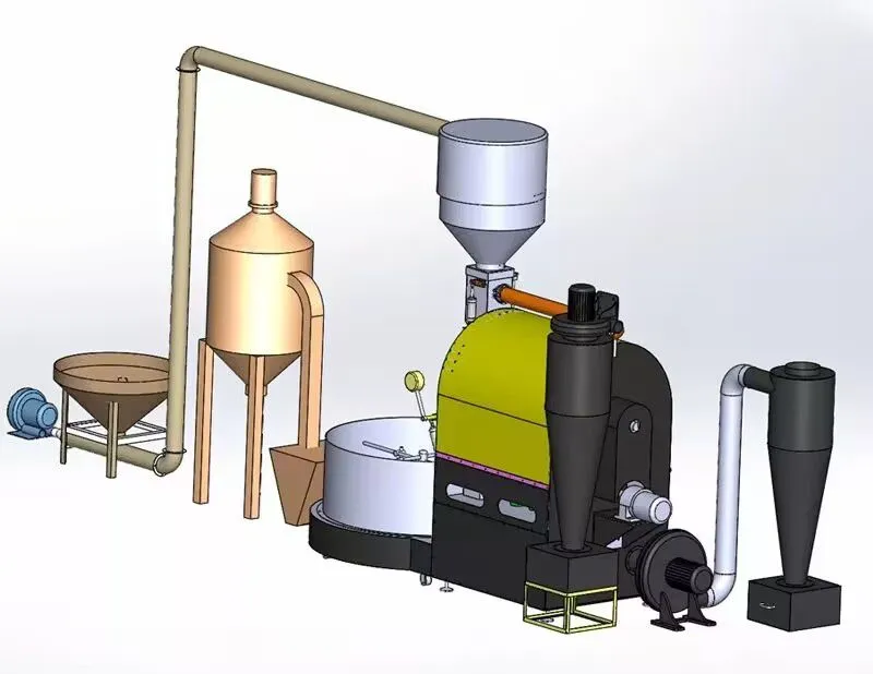 Automatic 300KG Coffee Bean Roaster