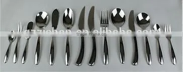 Western style stainless steel 4 pcs elegant cutlery set