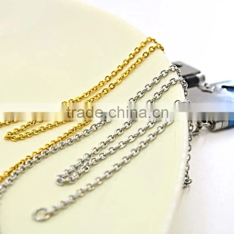 Chains Necklaces Type 316 stainless sateel Main Material O chain Necklace