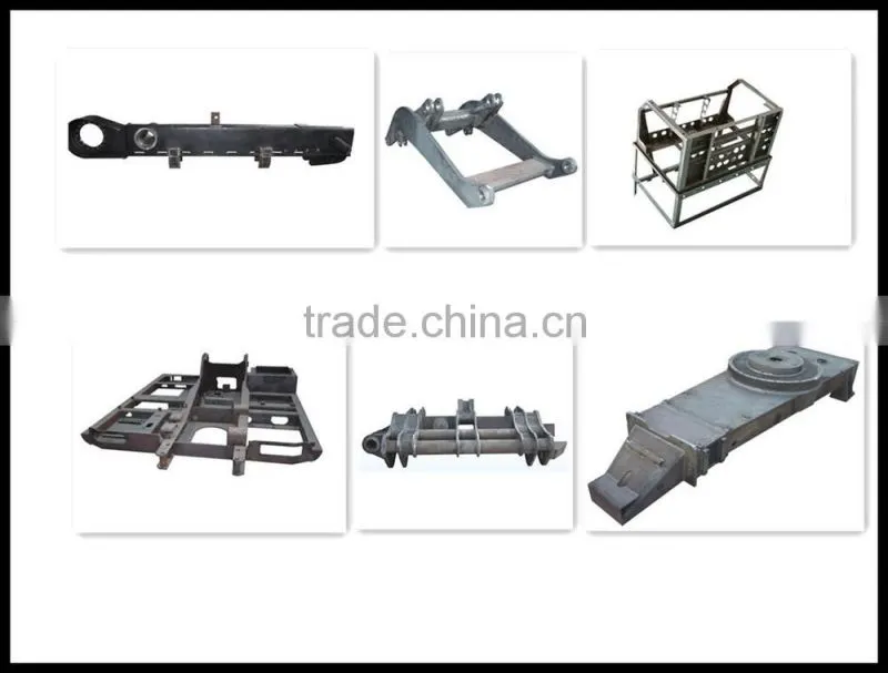 Powder coated mild steel stamping welding part metal
