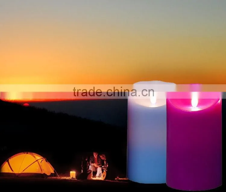 smart living flameless candles led wedding decorative