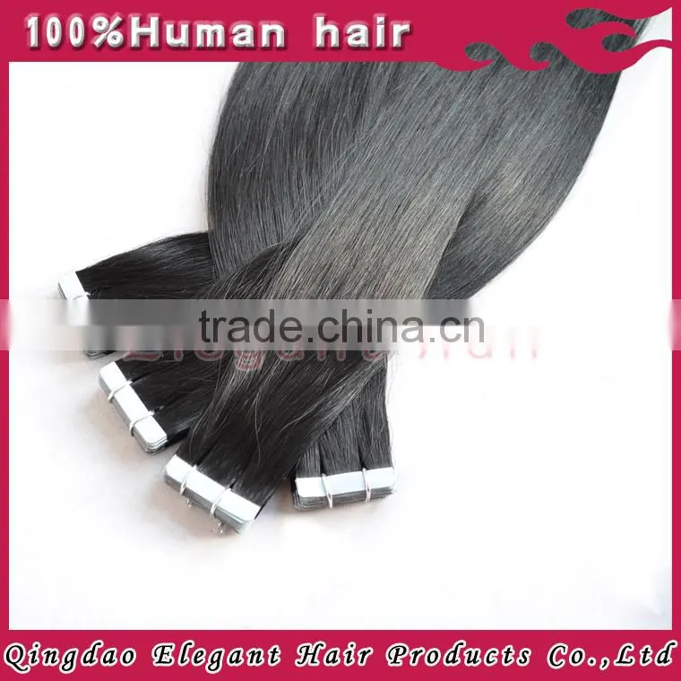 Top Grade hot sale double sided indian remy tape hair extensions