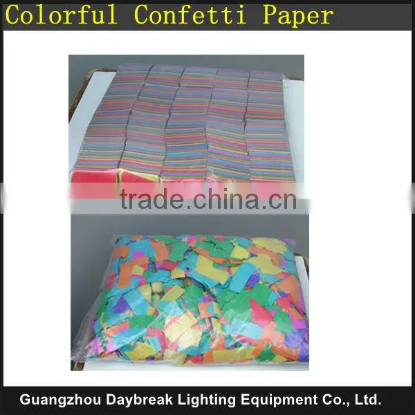 Celebration Golden confetti paper for stage party confetti cannon machine 1 kg / bag