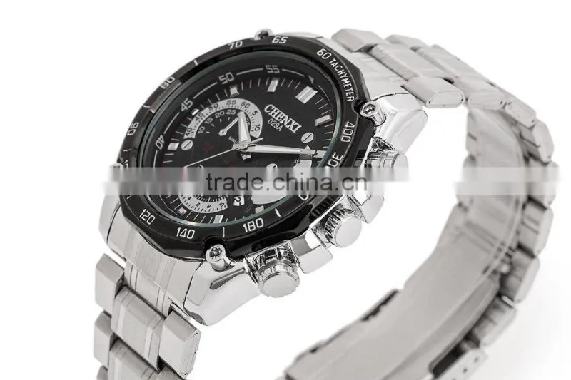 2015 Newest Design Factory Price Luxury Watches Men Calendar Watch 029AMS