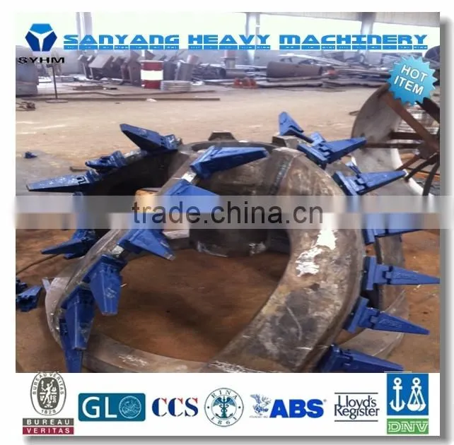 Excavator buckets teeth and adapter