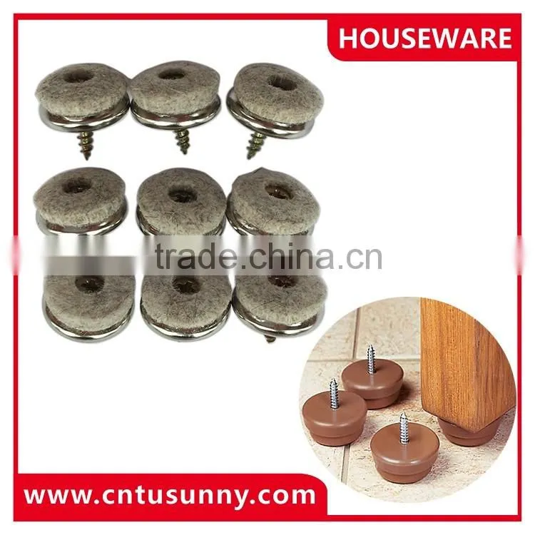 Artificial wool screw furniture protector in good quality