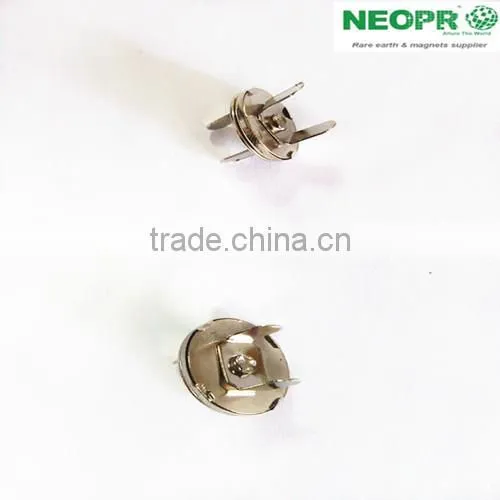 Magnetic Bag Clasps Rivet magnetic buckle