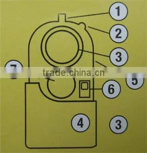 PIR Alarm for travel use