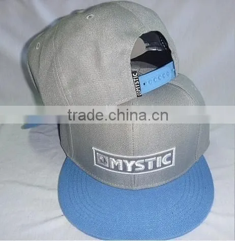 6 panel high quality embroidery patch snapback cap casquette