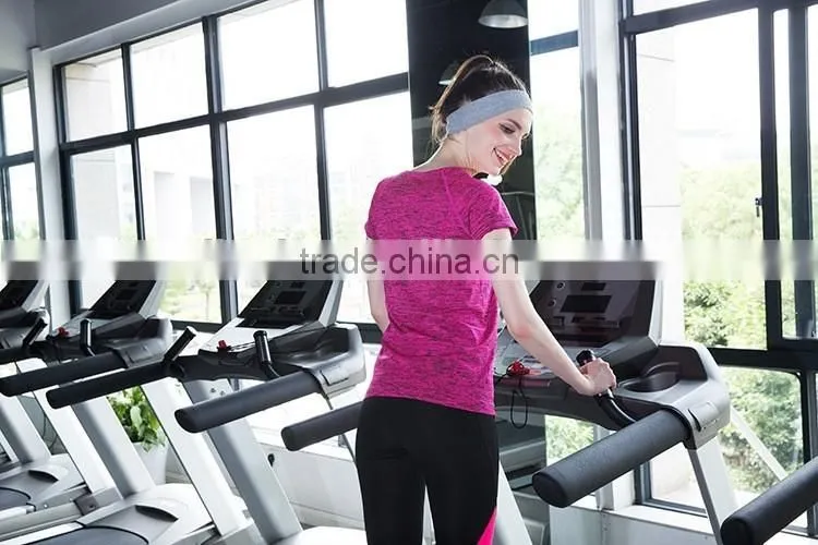 Custom Gym Yoga Shirt Women Short Sleeve T-Shirt Wholesale Yoga Wear