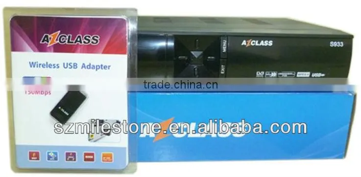 Azclass S933 HD free IKS satellite receiver for South America