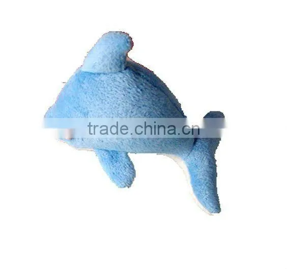 Grow in water plush toys,pink dolphin stuffed toy