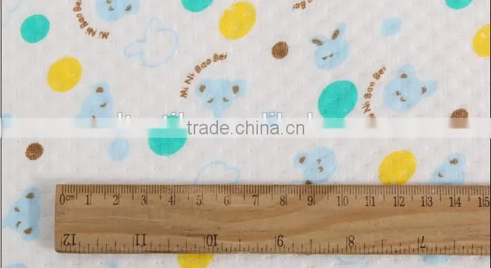 100% cotton printed knitted fabric
