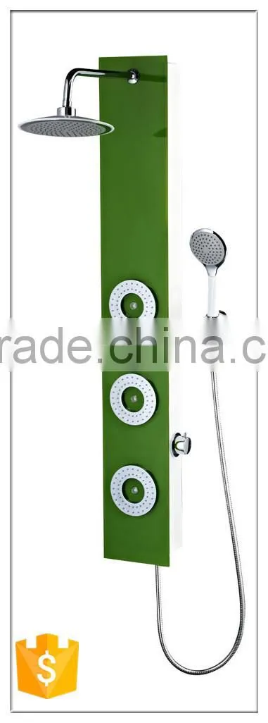 round top shower green bath shower rain shower shower columntempered shower panel faucet hydro generator