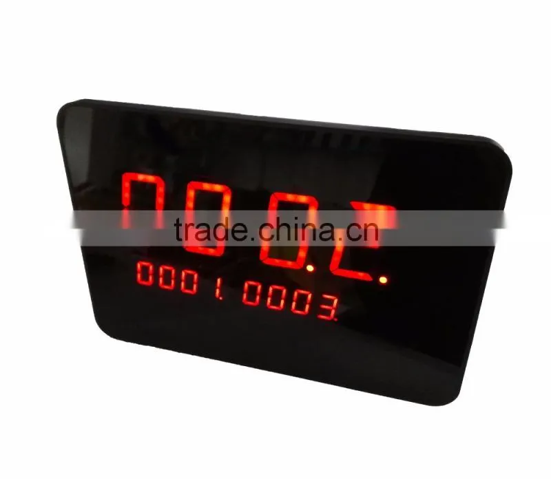 Electronic Table Buzzer System 433.92MHZ Wireless Waiter Call Pager Restaurant Electronic Bell Equipment K-2000C+K-F1-BB