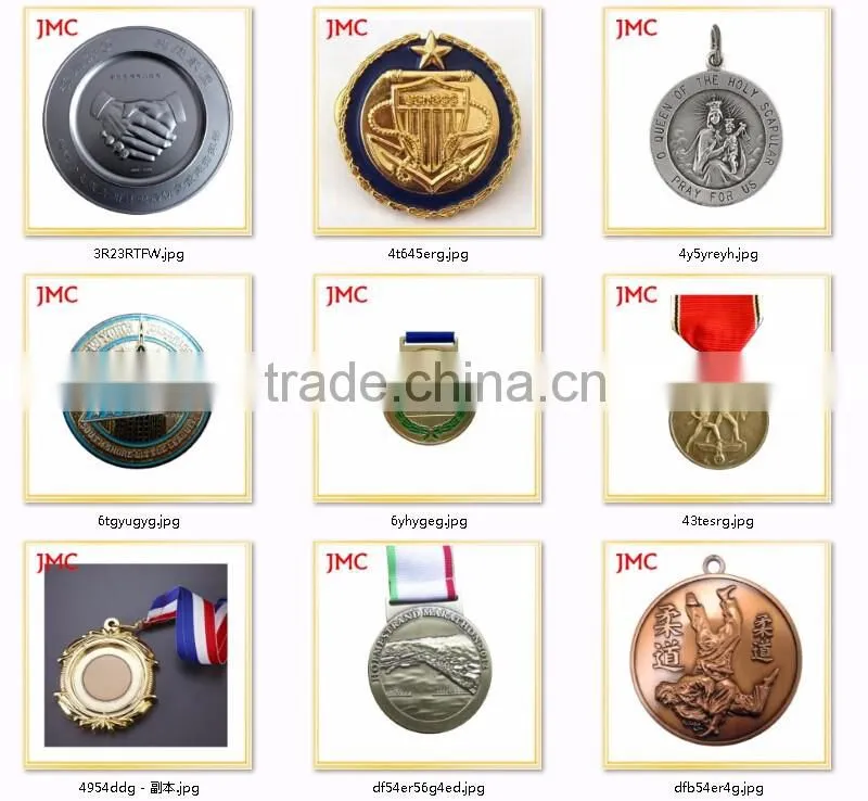 High quality metal marathon medal