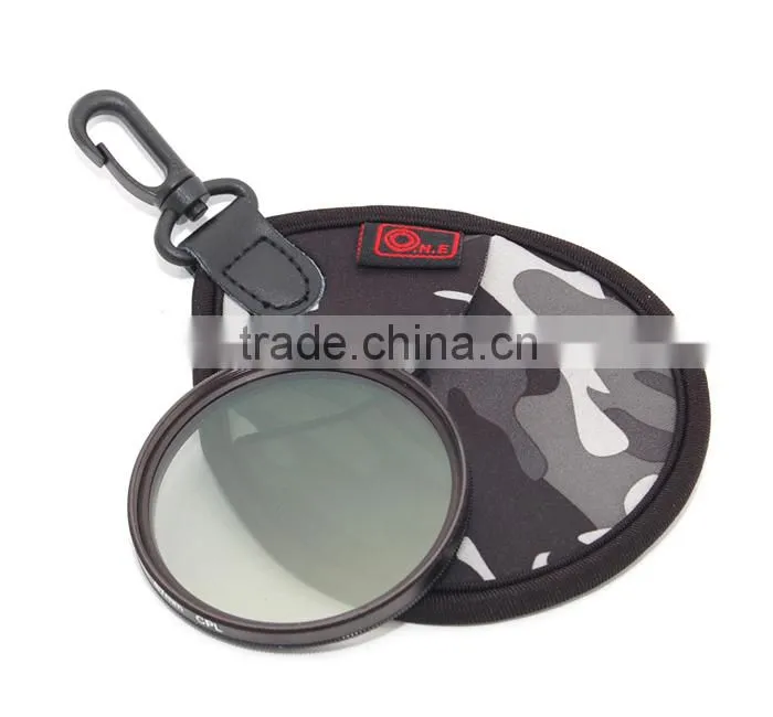 JJC Up to 77mm Camera Filter Lens Filter Pouch UV CPL Holder