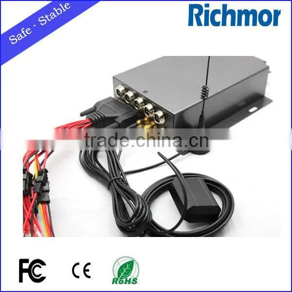 3G SD Card Mobile DVR 4 Channel H.264 Used in Bus, Truck, Police car, Texi, Ship etc.