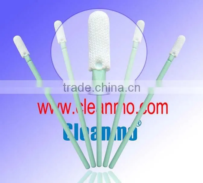 microfiber swab with polypropylene stick ,pp stick