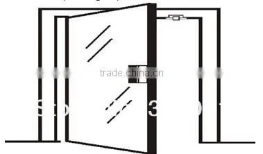 Electronic strike lock electric strike Fail safe frameless glass door electric strike lock fail secure