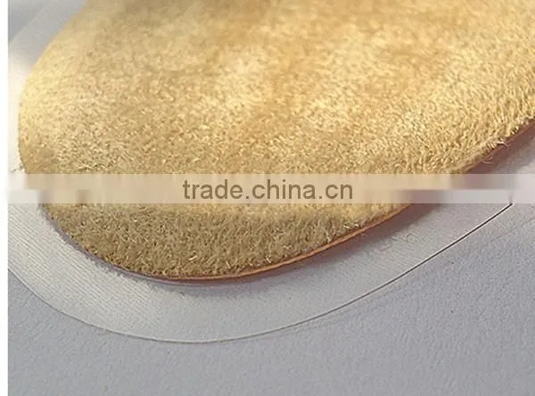 High Quality Super Comfortable Geniue Leather Half Insoles