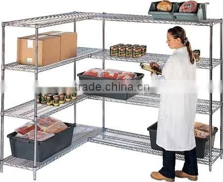 Chrome Display Wire Baskets for supermarket