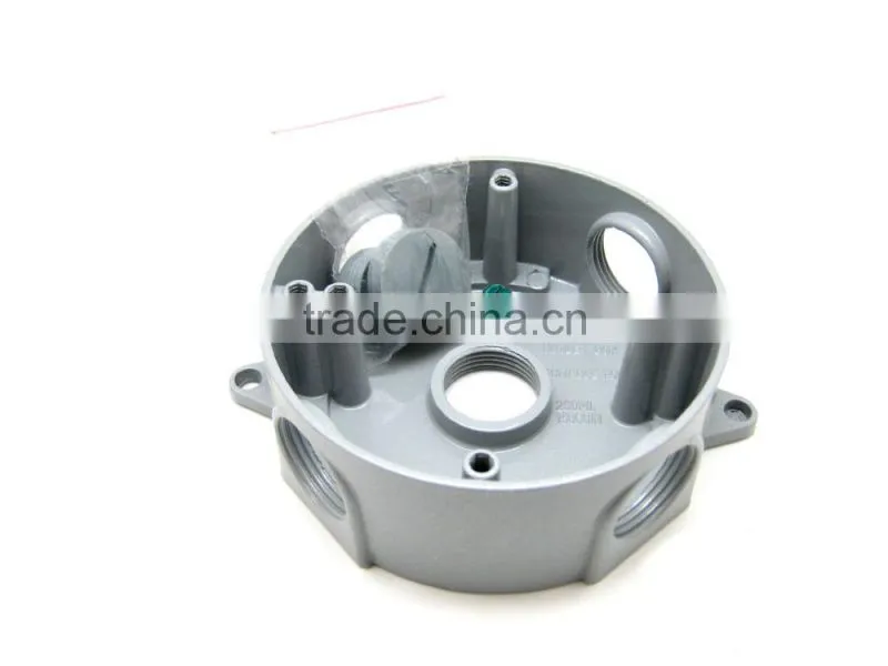 3/4" weatherproof round junction box