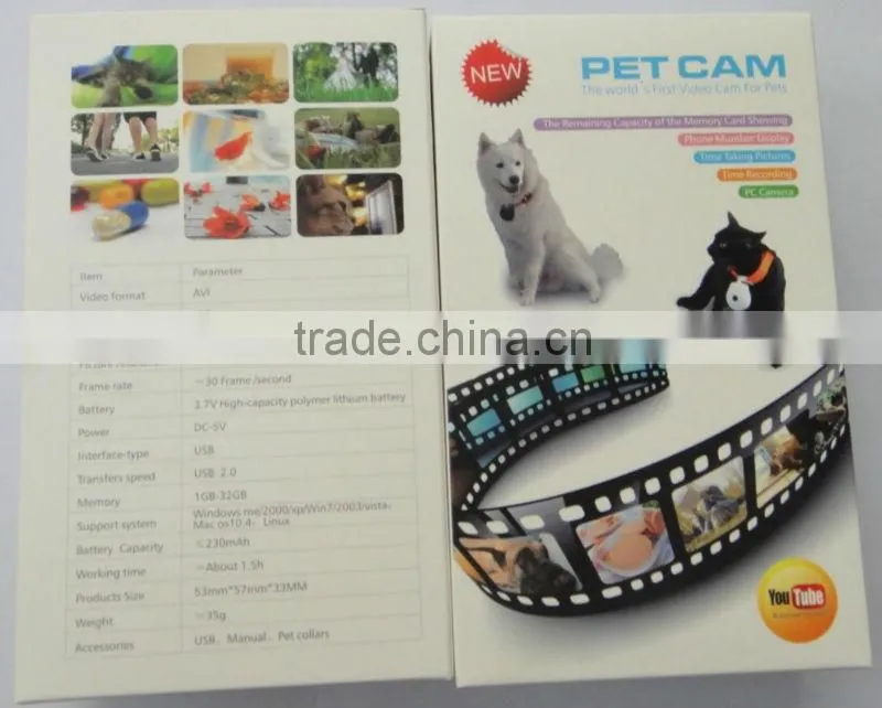 Mini pet camera with TN Display