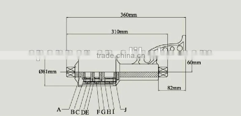 1:68 Labor saving Spanner for truck