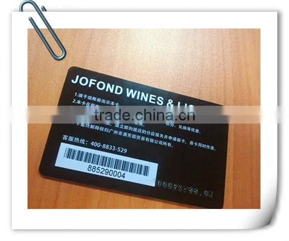 Panton both sides full color printing salon membership card manufacturer