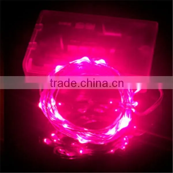 2016 lowest price waterproof Light LED Copper String Light for house decoration