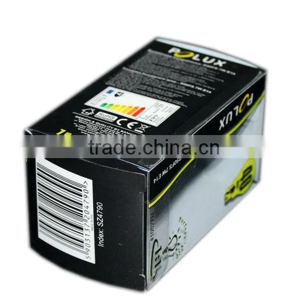 transparent pvc led lamp display boxes