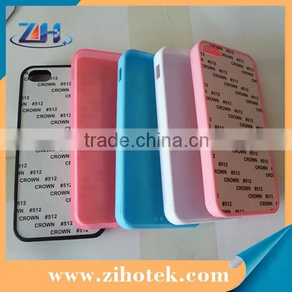 Hot Sublimation silicon case for iphone 5/5s