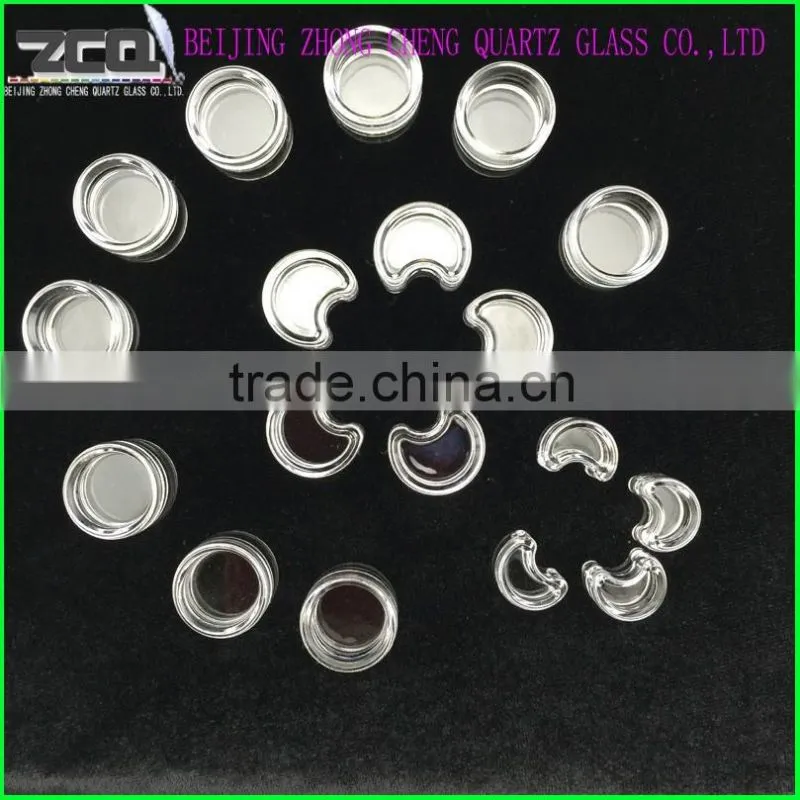 2016 The Newest Quartz Glass Crucible Fused Silica Irregular Furnace
